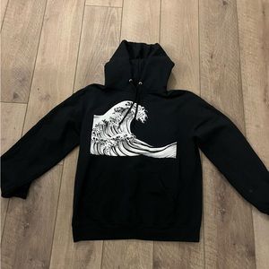 Black Wave Hoodie